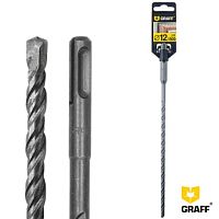 Бур по бетону 12x440x500 мм SDS+, GRAFF, для перфоратора, 6212500 Бур по бетону 12x440x500 мм SDS+, GRAFF, для перфоратора, 6212500