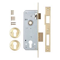 Корпус замка врезного цилиндрового 152/R (40mm) w/b латунь,арт. 8230 Корпус замка врезного цилиндрового 152/R (40mm) w/b латунь,арт. 8230