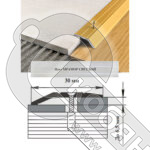 Порог АЛ-168-С 0,9м МРАМОР светлый ,Кант, 32 мм фото 2 Порог АЛ-168-С 0,9м МРАМОР светлый ,Кант, 32 мм фото 2