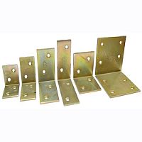 Угол мебельный широкий 50х50х25х2,0 жёлтый цинк, KSZ9, /50/ Угол мебельный широкий 50х50х25х2,0 жёлтый цинк, KSZ9, /50/