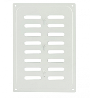 Решетка вентиляционная 165х240 мм, с заглушкой, белая, 4760 Решетка вентиляционная 165х240 мм, с заглушкой, белая, 4760