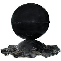 Навершие кованое шар на юбке d 80 мм***   Навершие кованое шар на юбке d 80 мм***