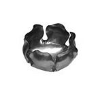 Цветок штампованный 55х33х3 мм 19-3443 Цветок штампованный 55х33х3 мм 19-3443