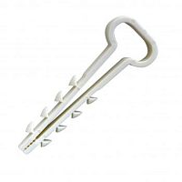 Дюбель-хомут прямоугольный 10х5 для крепления кабеля /8153/ Дюбель-хомут прямоугольный 10х5 для крепления кабеля /8153/