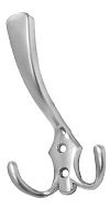 Крючок 3-х рожковый, К302 SC, матовый хром, Boyard Крючок 3-х рожковый, К302 SC, матовый хром, Boyard