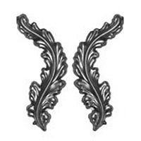 Накладка штампованная пара 77х197х1 мм 19582 Накладка штампованная пара 77х197х1 мм 19582