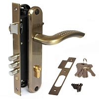 Замок врезной Apecs 2227/60-АВ бронза, 00017575 /10/ Замок врезной Apecs 2227/60-АВ бронза, 00017575 /10/