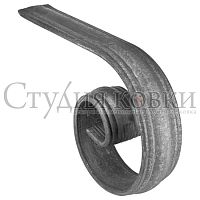 Окончание поручня 130х230 мм 50х13 мм SK54.01.9 Окончание поручня 130х230 мм 50х13 мм SK54.01.9