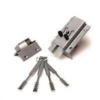 Замок накладной Делга КОМАЗ -ОХК обратный ход ключа 15шт/уп Замок накладной Делга КОМАЗ -ОХК обратный ход ключа 15шт/уп