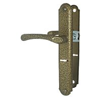 Ручка на планке РДП 1-006-55С-АБ антик бронза,сувальд./15/