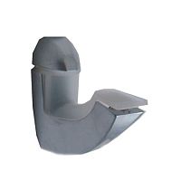 Полкодержатель 157В ZY, матовый хром (DC), 127-024 Полкодержатель 157В ZY, матовый хром (DC), 127-024