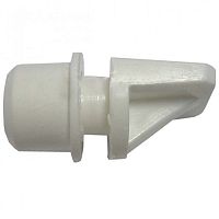 Полкодержатель d=7 мм №23, белый /40/1000/10000/ Полкодержатель d=7 мм №23, белый /40/1000/10000/