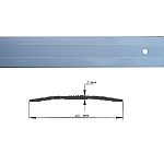 Порог АЛ-125-С 1,35м белый , Стык алюминевый , 40 мм Порог АЛ-125-С 1,35м белый , Стык алюминевый , 40 мм