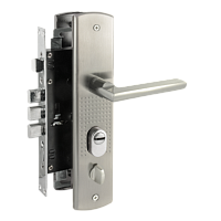 Замок врез. N200 (108)-68мм Левый (мат.никель) 16413 Замок врез. N200 (108)-68мм Левый (мат.никель) 16413