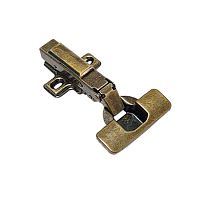 Петля накладная с доводчиком H=0 мм FS, CLIP-ON, бронза, 17158/17465*** Петля накладная с доводчиком H=0 мм FS, CLIP-ON, бронза, 17158/17465***