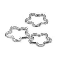 Кольцо для ключей "Звезда кругл." /50/ Кольцо для ключей "Звезда кругл." /50/