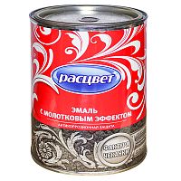 Эмаль РАСЦВЕТ молотковый эффект черная 0,8кг Эмаль РАСЦВЕТ молотковый эффект черная 0,8кг