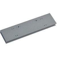 Монтажная пластина на цельностеклянную дверь д/DORMA TS 92, цвет-серебро Монтажная пластина на цельностеклянную дверь д/DORMA TS 92, цвет-серебро