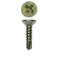 Саморез оконный, желтый цинк, сверло 3,9х19 частая резьба /500/ Саморез оконный, желтый цинк, сверло 3,9х19 частая резьба /500/