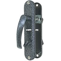 Ручка на планке РДП-2-023/В -42С-АС-П-антик сереб.прав.с верт./15/