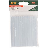 Стержни клеевые для термопистолета, 8х100 мм (уп. 12 шт.),  14408   Стержни клеевые для термопистолета, 8х100 мм (уп. 12 шт.),  14408