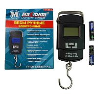 Безмен электронный МХ 51-5 М, "MAXIMUM"  (черный),  67931 Безмен электронный МХ 51-5 М, "MAXIMUM"  (черный),  67931