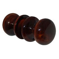 Ручка-кнопка МТ1 тёмное дерево 00002097 Ручка-кнопка МТ1 тёмное дерево 00002097