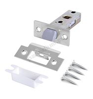 Защёлка межкомнатная 400 СР (блистер) /15/90/ 00011806 Защёлка межкомнатная 400 СР (блистер) /15/90/ 00011806