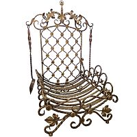 Каминный набор в комплекте кочерга и совок Каминный набор в комплекте кочерга и совок