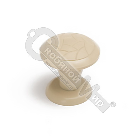 Ручка-кнопка МУ пластмассовая d=52 мм, бежевый, 00008529 Ручка-кнопка МУ пластмассовая d=52 мм, бежевый, 00008529