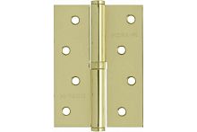 Петля сталь 750-4 латунь правая 10586 Петля сталь 750-4 латунь правая 10586