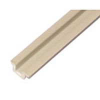 Полозок для щитовых дверей L=2,5 м, коричневый Полозок для щитовых дверей L=2,5 м, коричневый