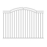 Секция забора Базовый № 11 (Свыше 1.6 м) (цена за м2) Секция забора Базовый № 11 (Свыше 1.6 м) (цена за м2)