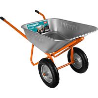 Тачка строительная двухколесная, 110 л - 200 кг, СИБИН СТ-22 , 39905_z01 Тачка строительная двухколесная, 110 л - 200 кг, СИБИН СТ-22 , 39905_z01