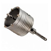 Коронка по бетону 80 мм SDS+, с центровочным сверлом 110 мм, GRAFF Коронка по бетону 80 мм SDS+, с центровочным сверлом 110 мм, GRAFF