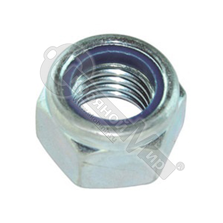 Гайка с нейлоновой вставкой М6 DIN 985 /200/ Гайка с нейлоновой вставкой М6 DIN 985 /200/