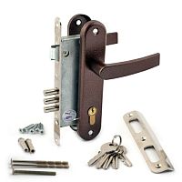 Замок САМ 4-3 Медь Ц 078104 Замок САМ 4-3 Медь Ц 078104