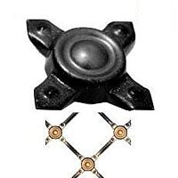 Колпачок декоративный 65х65 мм d 35 мм 1911.36 Колпачок декоративный 65х65 мм d 35 мм 1911.36