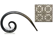 EJT-012 Завиток 180х100 EJT-012 Завиток 180х100