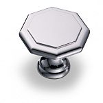 15.309.01.07 Ручка кнопка,современная классика,глянцевый хром 15.309.01.07 Ручка кнопка,современная классика,глянцевый хром