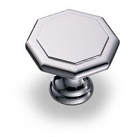 15.309.01.07 Ручка кнопка,современная классика,глянцевый хром 15.309.01.07 Ручка кнопка,современная классика,глянцевый хром