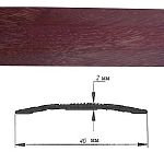 Порог АЛ-125-С ГРУША 1,5м, Стык алюминевый, 40 мм Порог АЛ-125-С ГРУША 1,5м, Стык алюминевый, 40 мм