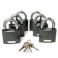 Замок навесной Apecs РD-01-63 /6 замков.+5 кл.с мастер кл., 00011651 Замок навесной Apecs РD-01-63 /6 замков.+5 кл.с мастер кл., 00011651