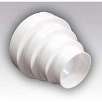 Редуктор круглый универсальный D160/150/125/120/100 пластик (ВПУ 10-16), ПУ 16.15.12,5.12.10 Редуктор круглый универсальный D160/150/125/120/100 пластик (ВПУ 10-16), ПУ 16.15.12,5.12.10