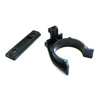 Клипса+планка, черный /10/ Клипса+планка, черный /10/