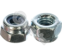 Гайка самоконтрящаяся М5 DIN985 А2-70 с нейлоновым кольцом /50/ Гайка самоконтрящаяся М5 DIN985 А2-70 с нейлоновым кольцом /50/