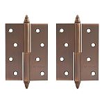 Петля сталь 610-4 медь левая 10563 Петля сталь 610-4 медь левая 10563