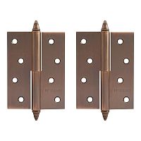 Петля сталь 610-4 медь левая 10563 Петля сталь 610-4 медь левая 10563