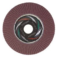 Круг лепестковый плоский КЛТ1 125х22 мм А120, "Луга" (14А 12/Р120) Круг лепестковый плоский КЛТ1 125х22 мм А120, "Луга" (14А 12/Р120)