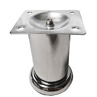 Ножка мебельная 45х100 мм, хром, 109299 Ножка мебельная 45х100 мм, хром, 109299